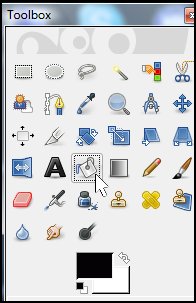 Select Bucket Fill Tool