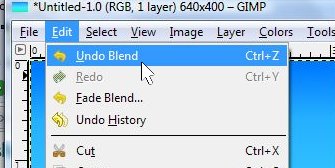 Undo Blend