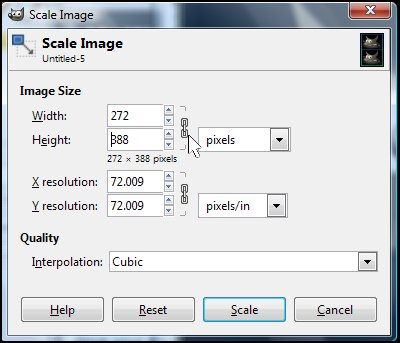 Combine - Scale Image Dialog