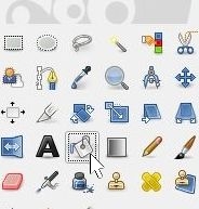 GIMP Bucket fill