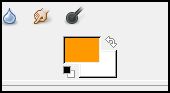 GIMP Orange Selected