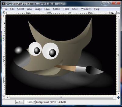 Wilbur Icon In Main Image Window