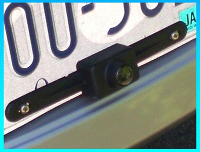 Backup Camera Mounted On License Plate
