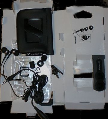 Sennheiser CX 400 In-Ear Headphones: In The Box