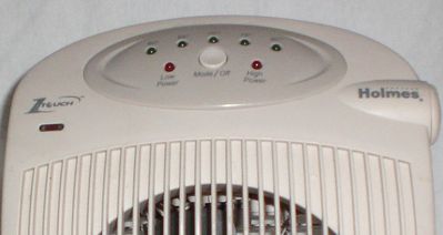 Portable Space Heater Controls
