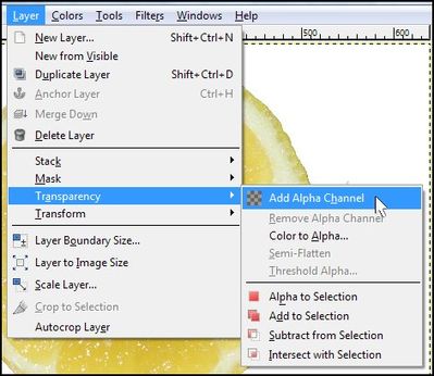 Add Alpha Channel