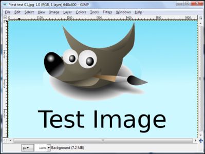 Test Image Almost Finished