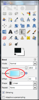 Select Blend Tool