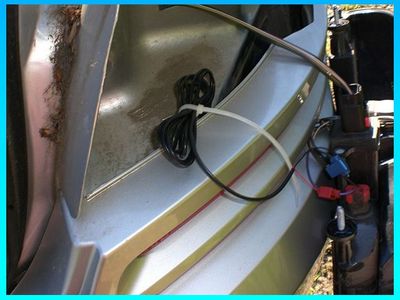Use Wire Tie To Secure Slack