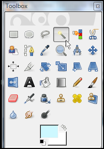 Select Fuzzy Select Tool