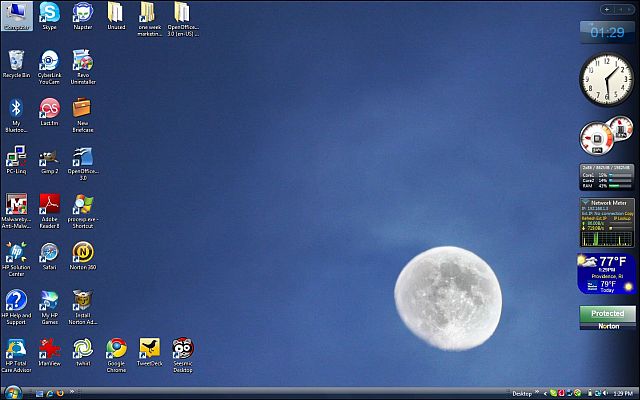 Tile Moon Light Wallpaper 